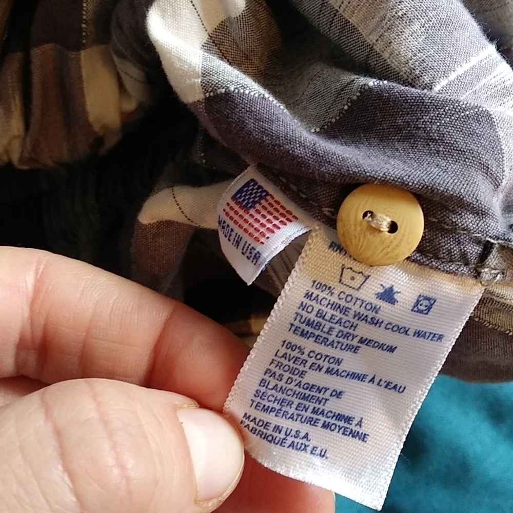 Steven Alan Authentic bleeding plaid‎ shirt dress - Picture 9 of 15